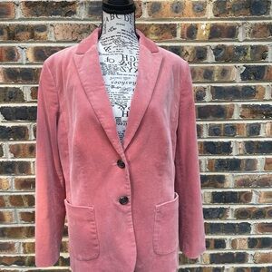 Talbots Women’s Pink Blazer Jacket Size 10